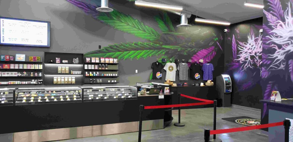 Colorado Weedery cannabis dispensary buitl by dispensary creations